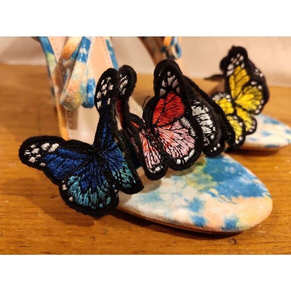 Olivia Miller Athalia Women's Ankle Wrap Heel Sandals New Out of Box Sz 6 - Picture 11 of 14